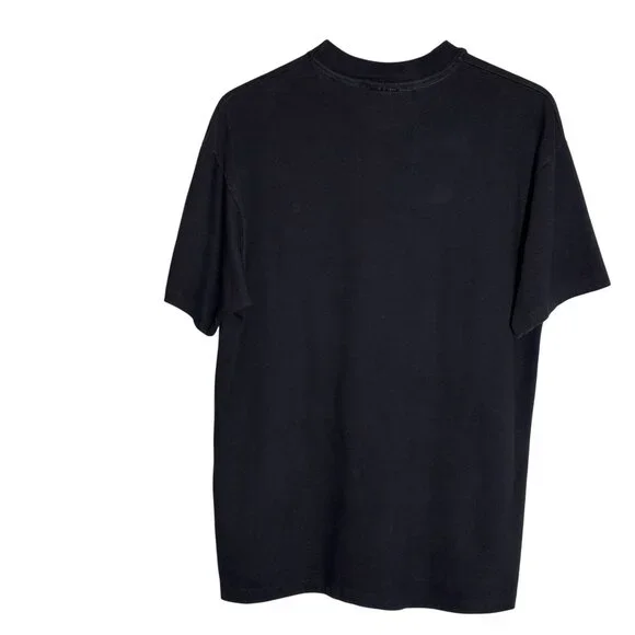 Vintage Hard Rock Cafe New Orleans Mardi Gras Black T-Shirt L Hanes Beefy-T 100% - Picture 2 of 9